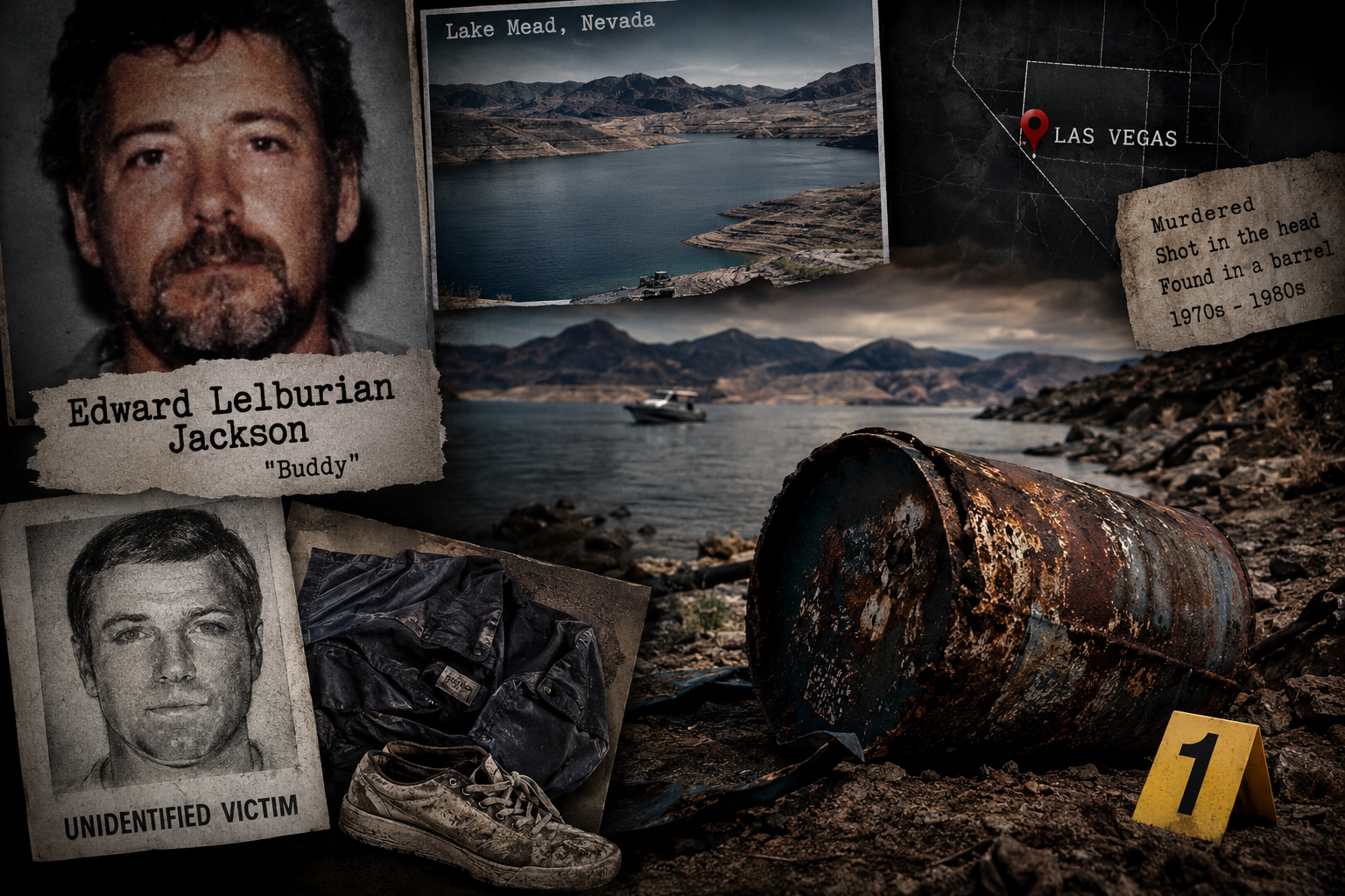 The Man in the Barrel: The Lake Mead Murder Mystery That Stayed Hidden for More Than 40 Years 1000035326